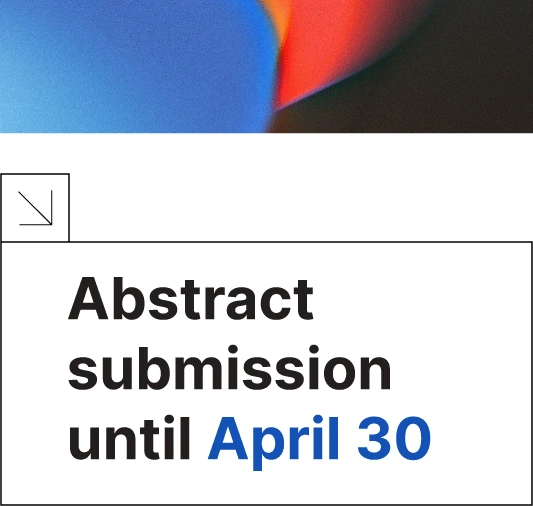 Abstract submission is open until April 30th